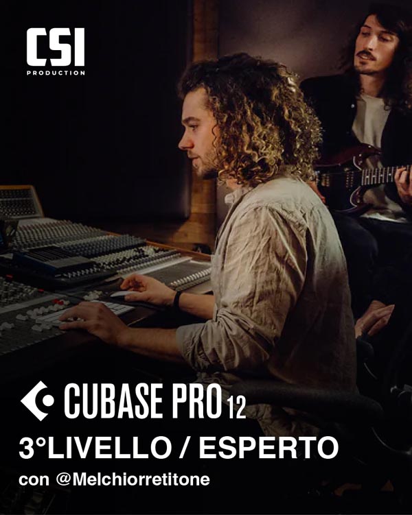 cubase pro 12 livello 3 esperto