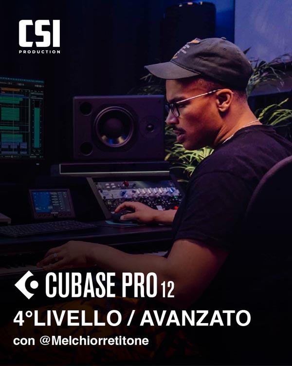 cubase pro 12 livello 4 avanzato