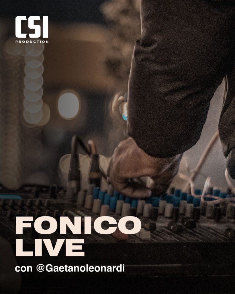 masterclass fonico live